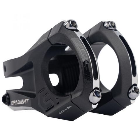Fsa FSA Vorbau Gradient 31,8 +6° 31,8 x 33 mm Schwarz - präziser Enduro- und Trail-Vorbau