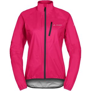 VAUDE VAUDE Drop III Regenjack Roze/Zwart Dames