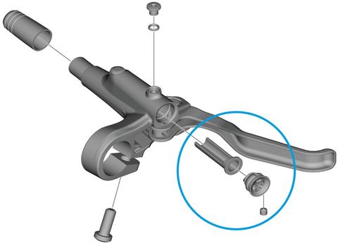 Shimano SHIMANO Membran-Einheit BL-MT200 - Ersatzmembran für hydraulische Scheibenbremse, 2 g