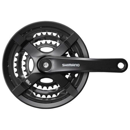Shimano Shimano FC-TY501 Aynakol 3x7X8V Siyah 28/38/48T 175mm