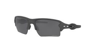 Oakley OAKLEY Flak 2.0 XL Sport Zonnebril Steel met Prizm Black Iridium Polarized Le