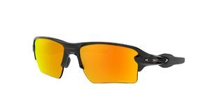 Oakley OAKLEY Flak 2.0 XL Sport Zonnebril Polished Zwart met Prizm Ruby Polarized Le