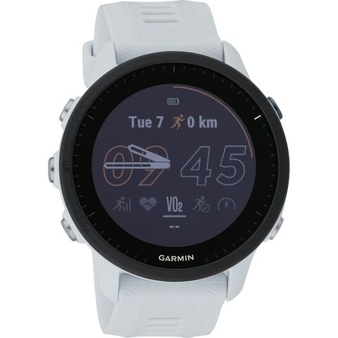 Garmin Garmin Forerunner 955 GPS Lauf- und Triathlon-Smartwatch weiß-schwarz
