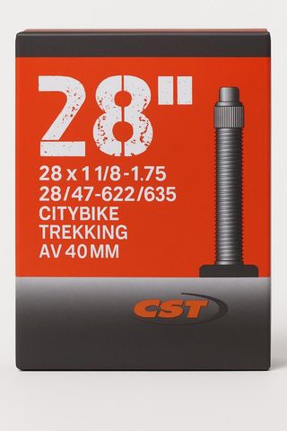 Cst CST Fahrradschlauch 28x1 1/8-1.75" AV 40mm  28/47-622/635 Citybike Trekking