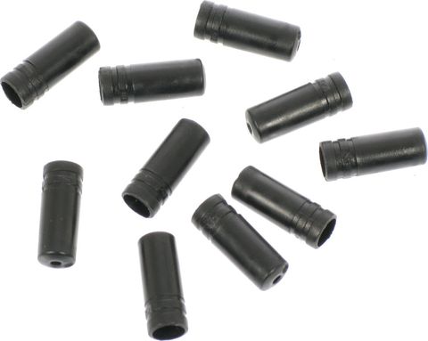 Shimano Shimano Endkappen für SIS-SP40/-SP41 ungedichtet - 10 Stück schwarz