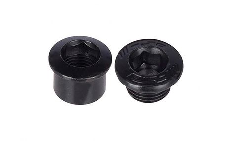 Fsa FSA Kettenblattschrauben M8x0,75P Edelstahl Schwarz -für E-Bikes