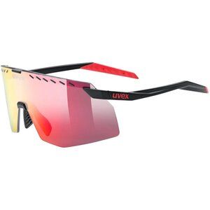 Uvex UVEX Pace Stage Sport Zonnebril Mat Zwart met Mirror Red Lens