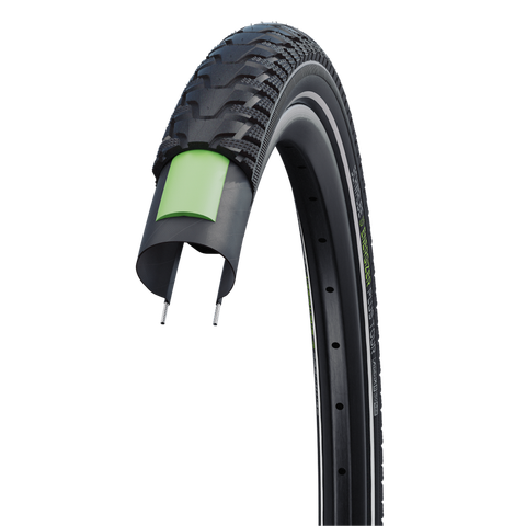 Schwalbe SCHWALBE DIŞ LASTİK 700X38C ENERGIZER PLUS TOUR PERF.GREEN GUARD TELLİ 11159248