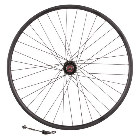 Riverside Bisiklet Jantı 28" Çift Katlı Güçlendirilmiş Disk Frenli Siyah Hibrit Bisiklet Arka Jant