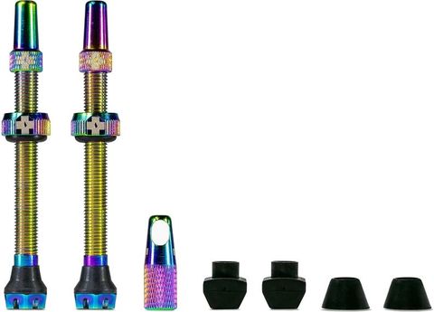 Muc Off Muc-Off Tubeless Valve Kit V2 Universal for MTB & Road - Iridescent - Größe 60 mm
