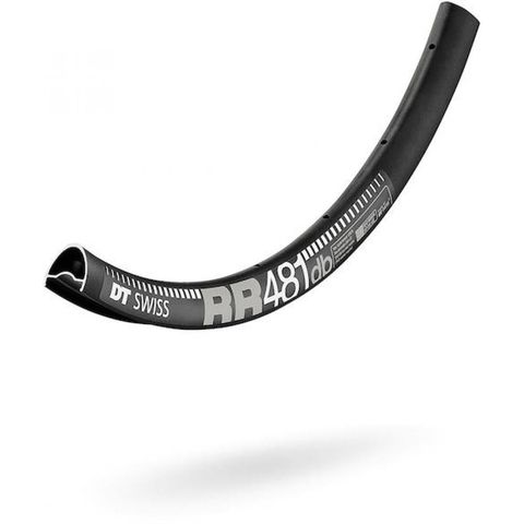 DT Swiss DT Swiss Felge RR 481 Disc 27,5" 32 Loch Schwarz - stabile Gravel- und Bikepacking-Lösung