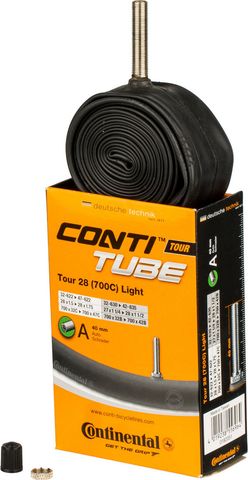 Continental Continental Schlauch Tour 28 Light AV 32-630 bis 42-635 27-28 x 1 1/4-1,75x2 AV 40 mm 40 mm