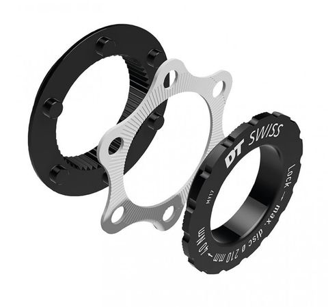 DT Swiss DT Swiss Adapter Centerlock auf 6-Loch - 44g Aluminium für Rennrad & Gravel