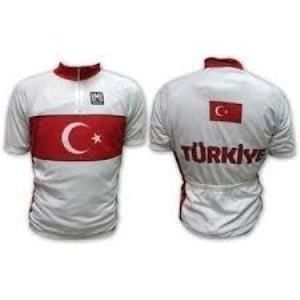 Santini SANTINI BİSİKLET TÜRKİYE FORMASI S KIRMIZI-BEYAZ