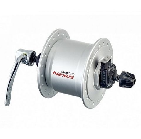 Shimano Shimano Nexus DH-C3000-2N Dinamo Ön Göbek Gümüş 32H