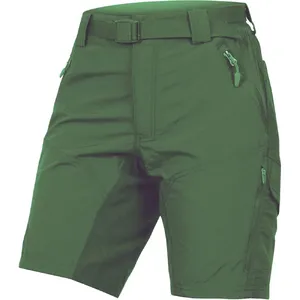 Endura ENDURA Hummvee MTB Fietsbroek Kort met Liner Groen Dames S