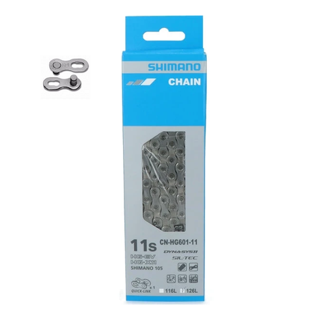 Shimano Shimano CN-HG601 Zincir 105 / SLX 11 Vites 126 Bakla Quick-Link