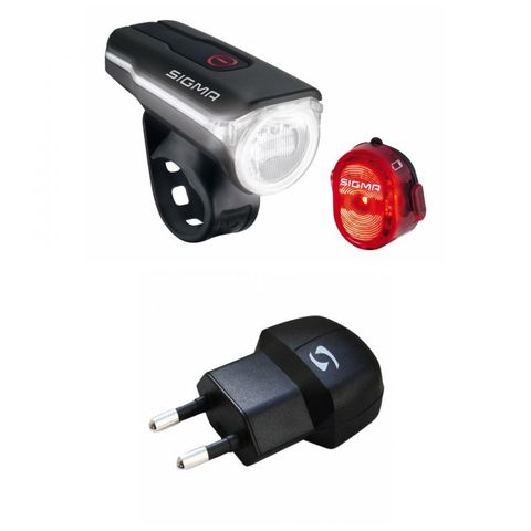 Sigma Sigma Beleuchtungsset Aura 60 USB / Nugget II Ladegerät StVZO