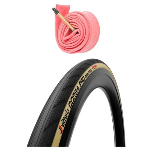 Vittoria Vittoria Corsa Pro Control + Latex Binnenband Racefiets Band