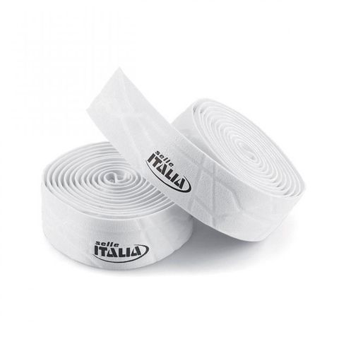 Selle Italia SELLEITALIA Selle Italia Gran Fondo Tape white - hochwertiges Lenkerband mit stoßdämpfender Gel-Schicht, optimaler Griffigkeit & schweißresistenter Oberfläche