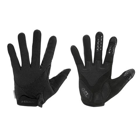 Giant Giant Streak Gel Uzun Parmak Bisiklet Eldiveni - SİYAH / M