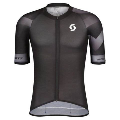 Scott SCOTT RC PREMIUM CLIMBER SS KISA KOL FORMA BLACK/WHITE/XL