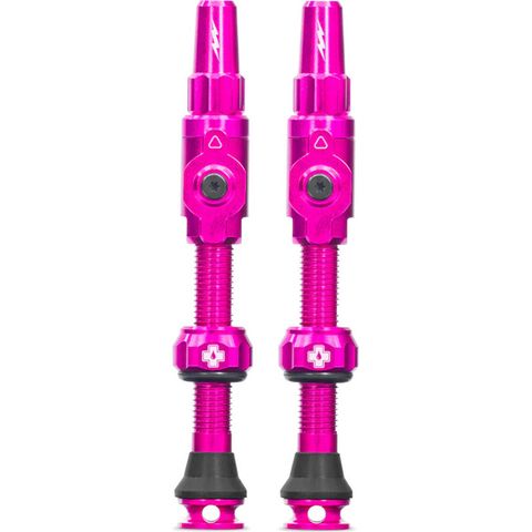 Muc Off Muc-Off Tubeless Ventile Big Bore Lite pink SV 45 mm