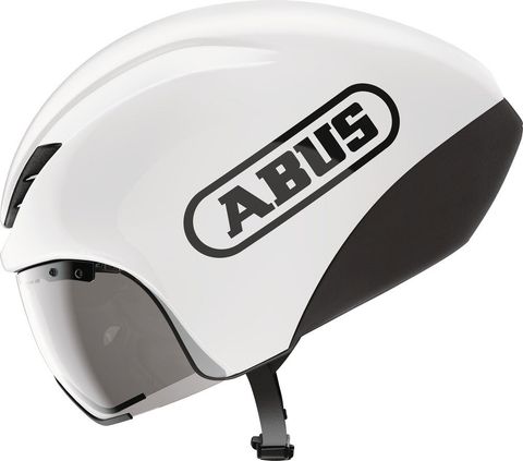 Abus ABUS GameChanger 1.1 TT Time Trial ve Triathlon Kaskı Beyaz Large 57-62Cm