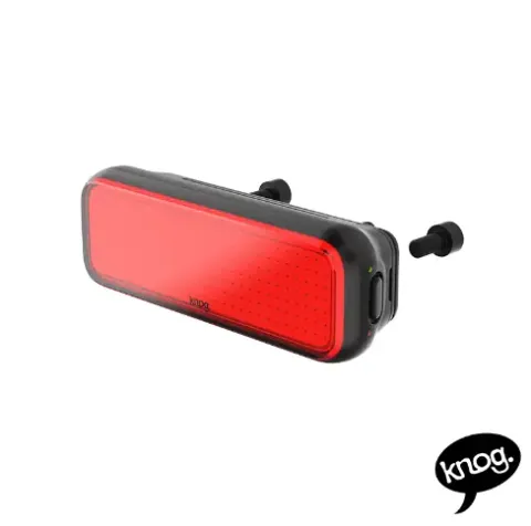 Knog KNOG Stop Lambası - Knog BLINDER LINK, 100 Lümen Bagaj Bağlantılı, Siyah, Şarjlı