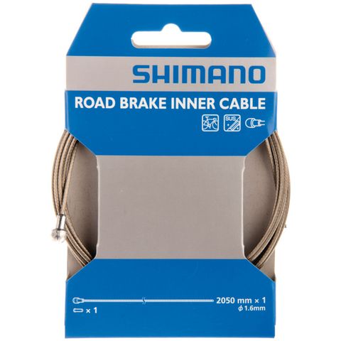 Shimano Shimano Bremszug Road Edelstahl - silber - Größe 2050 mm