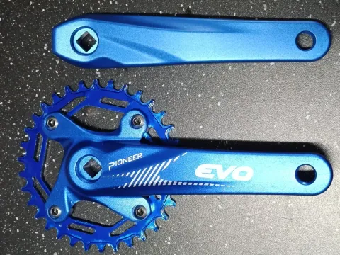 Evo EVO  Aynakol -MAVİ 34T, 170 mm, Alüminyum