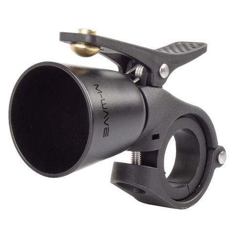 M-Wave kein Hersteller M-Wave Trophy Fahrradglocke Messing Schwarz - 36 mm, sehr lauter Klang