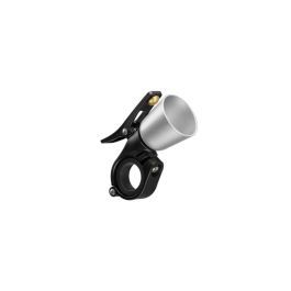 Briviga BRIVIGA Gri Sol Taraf Bakır Bisiklet Zili (22.2-31.8mm Gidon Uyumlu, Plastik Parçalı, 61gr) 260108