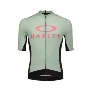 Oakley OAKLEY Icon Training Fietsshirt Korte Mouwen Lichtgroen/Zwart S