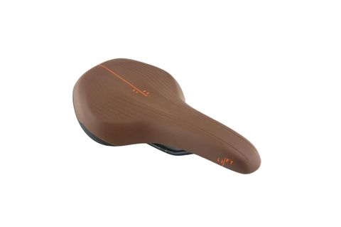Selle royal Selle Royal Lift 265x155mm Bisiklet Selesi Kahverengi-Turuncu