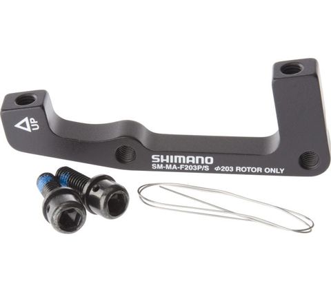 Shimano Shimano SM-MAF203 Schijfremadapter vooraan PM/IS