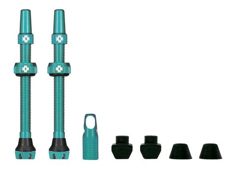 Muc Off MucOff Muc Off Tubeless Valve Kit V2 Universal for MTB & Road turquoise 60