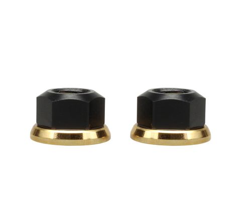 Runwell Runwell Elite Nabenmutter - schwarz / gold M9