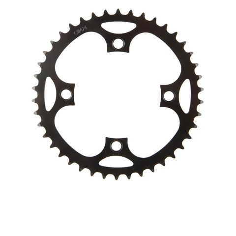 M-wave MWave M-Wave E-Bike Kettenblatt, 40 Zähne, schwarz, 1/2x3/32", Lochkreis 104 mm, robustes Aluminium-Kettenblatt für präzise Schaltvorgänge und hohe Belastbarkeit, ideal für E-Bikes und Trekkingräder