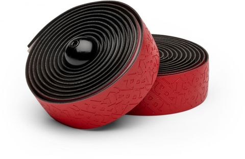 PRO PRO Lenkerband Pursuit Team, PU, 3mm, Standardlänge, Schwarz-Rot faded - maximaler Grip & Komfort