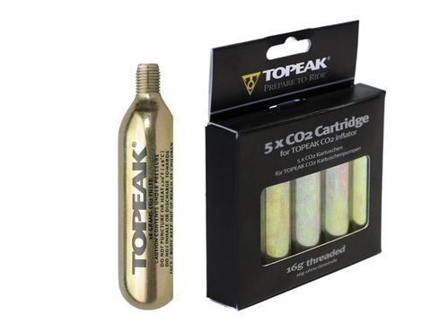 Topeak Topeak Co2 Kartuschen mit Gewinde - Passend zu Co2-Bra