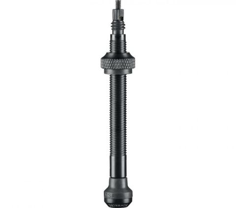 Schwalbe Schwalbe Tubeless-Ventil 60 mm Aluminium Schwarz - 2er Set für TL-Ready Felgen