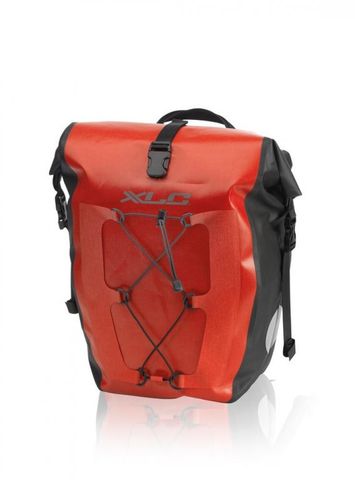 XLC XLC Einzeltaschenset wasserdicht rot 21x18x46cm