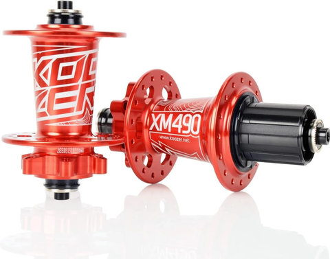 Koozer Koozer XM490 Göbek Seti 32 Delik 8/9/10/11 S Kırmızı
