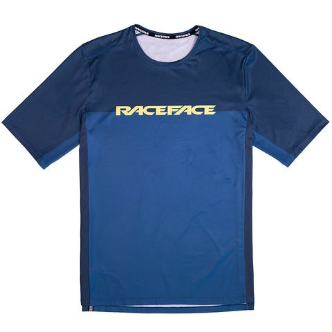 Race Face Race Face Indy Jersey kurzärmlig - Blau S