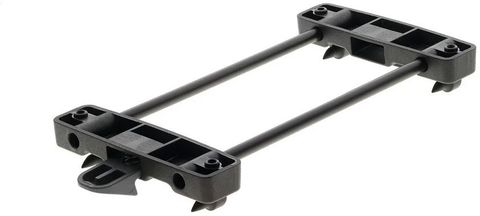 XLC XLC Adapterplatte Racktime BA-X23 für 5:1 Taschen, ohne Schloss - schwarz