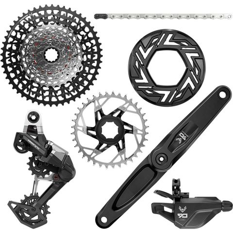 Sram SRAM Eagle 90 T-Type E-MTB Gruppe 1x12-fach für Bosch silver black 160,0 mm ohne 10-52 36