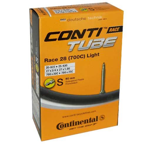 Continental Continental Race 28 Light SV Schlauch - 60 mm - black - Größe 20-25/622-630