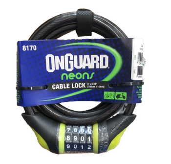 Onguard ONGUARD 8170 10X180 NEON COMBO ŞİFRELİ KİLİT