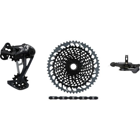 Sram SRAM X01 Eagle 1x12-fach E-Bike Upgrade-Kit mit Kassette black - XX1 black SRAM XD 14 Zähne SRAM XD ohne 10-52 ohne ohne